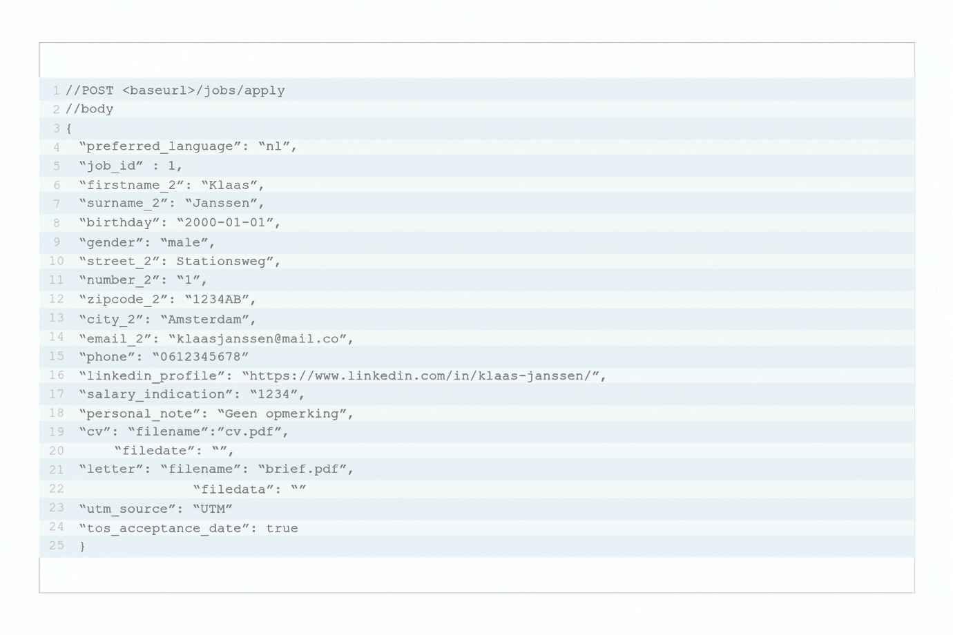 API-koppeling voor vacatures en sollicitaties in TOOL2MATCH.